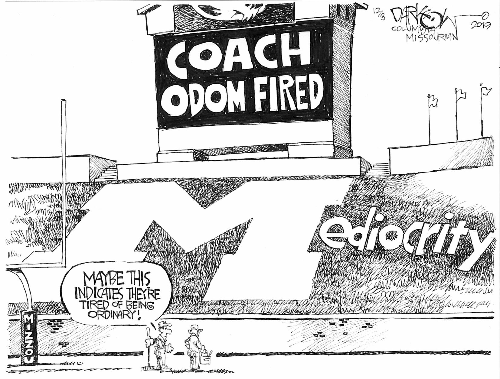 Coach Odom Fired
